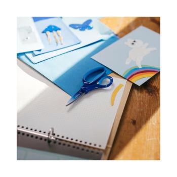 Fiskars Große Kinderschere 15cm Ombre blau 8+
